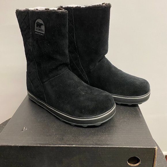 Sorel Glacy Fleece-Lined Waterproof Snow Boot - Picture 2 of 10